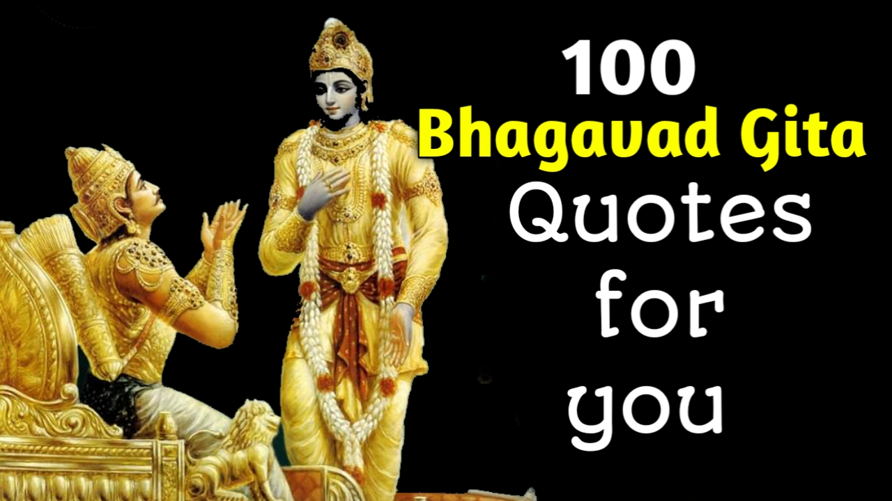 100 Best Bhagavad Gita Quotes in English on Life, Love, Karma