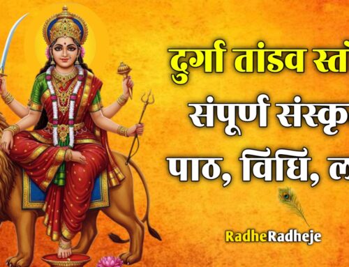 दुर्गा तांडव स्तोत्र | Durga Tandav Stotra | संपूर्ण संस्कृत पाठ, विधि, लाभ